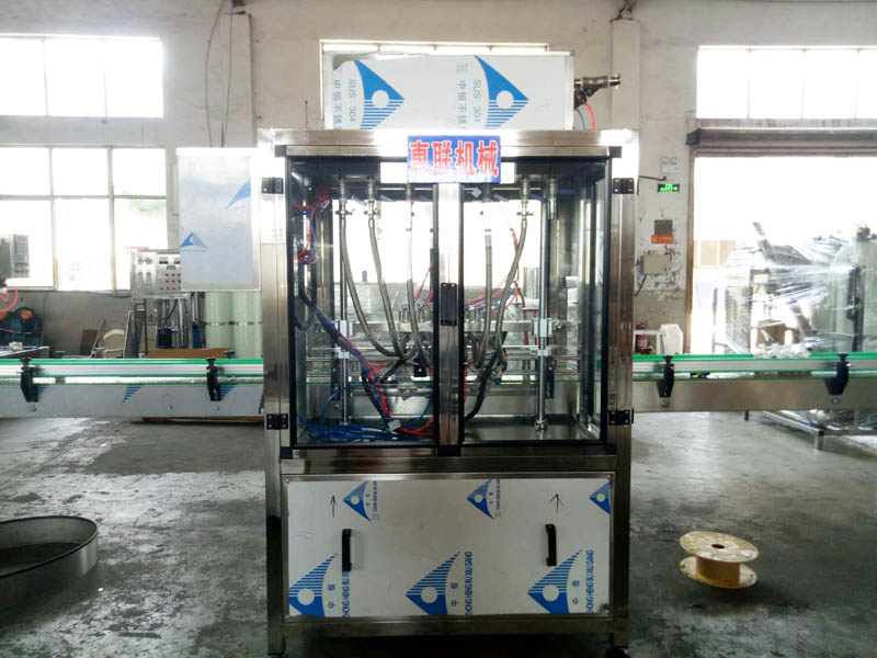 全自動洗衣液灌裝機生產線