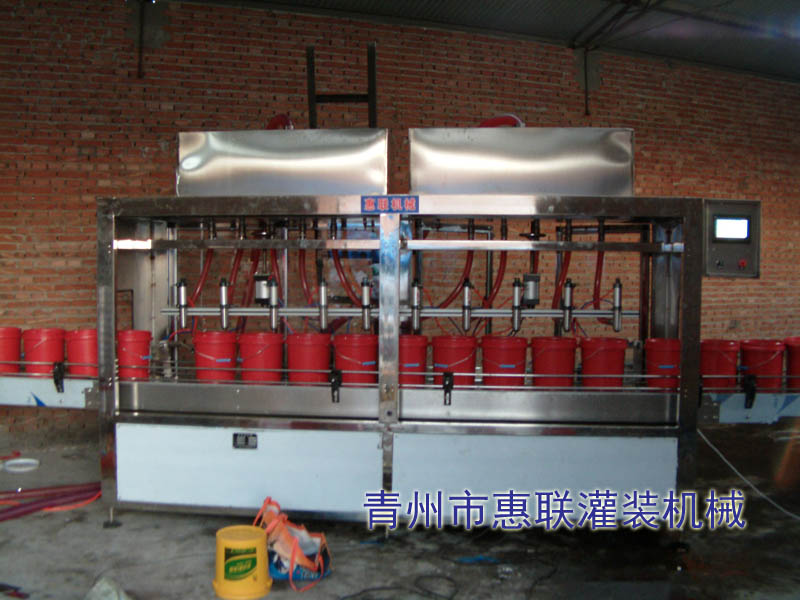 全自動機(jī)油潤滑油灌裝機(jī)