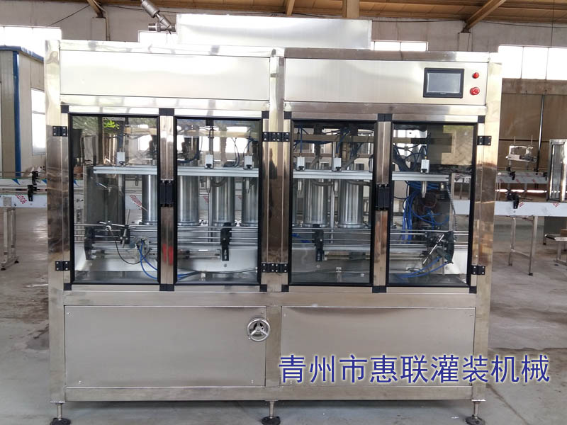 8頭活塞式油類灌裝機