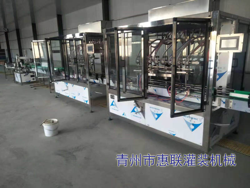 尾氣處理液灌裝機