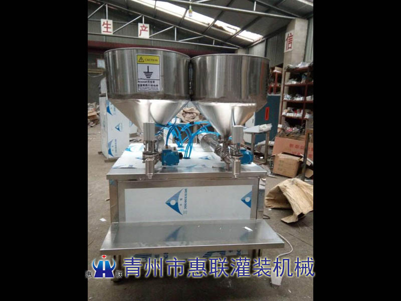 兩頭麻醬甜醬豆瓣醬灌裝機