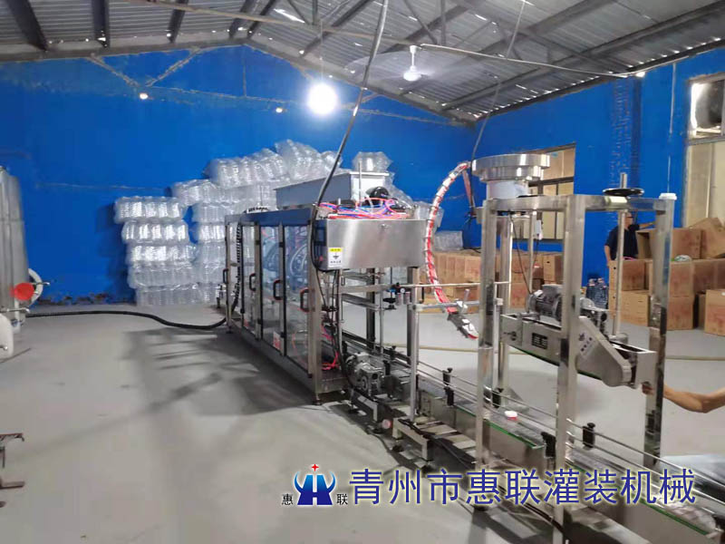 5L桶裝食用油灌裝機生產線